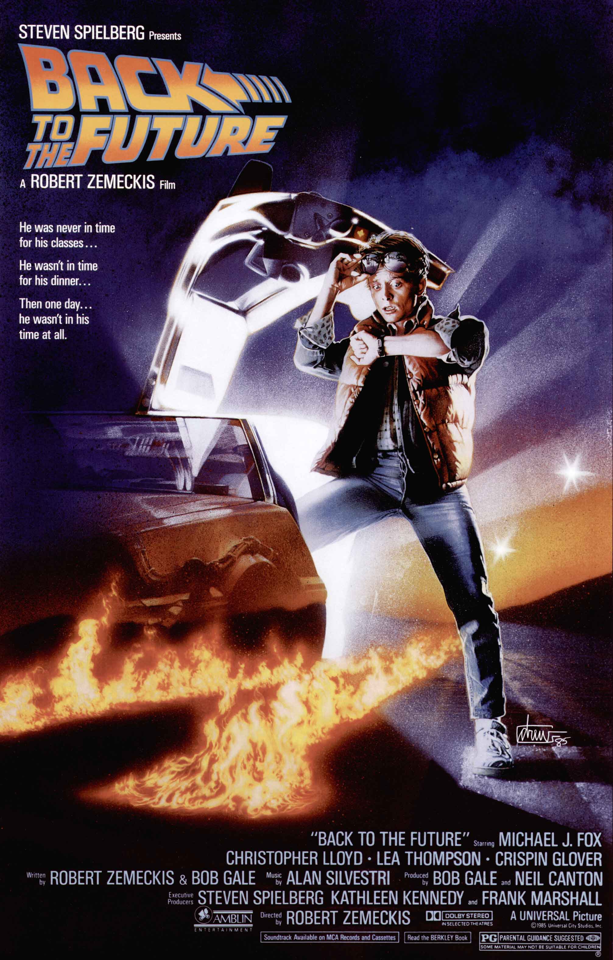 Back to the Future (1985) Poster