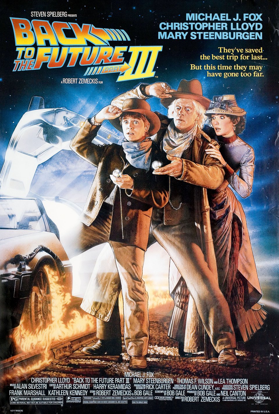 Back to the Future Part III (1990) Poster