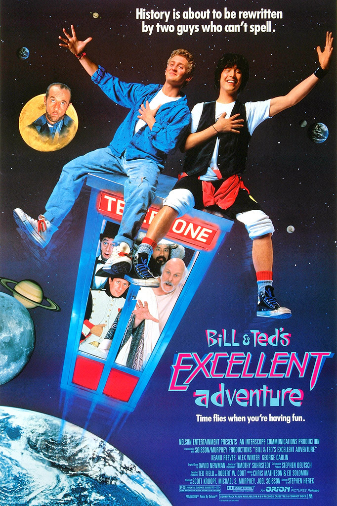 Bill & Ted’s Excellent Adventure (1989) Poster