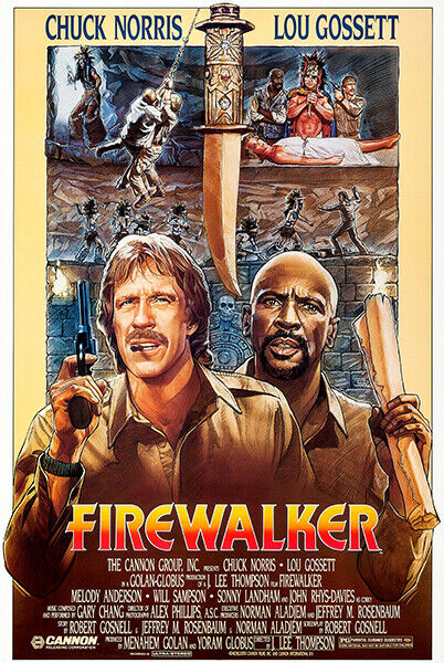 Firewalker (1986) Poster