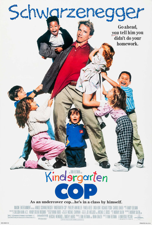 Kindergarten Cop (1990) Poster