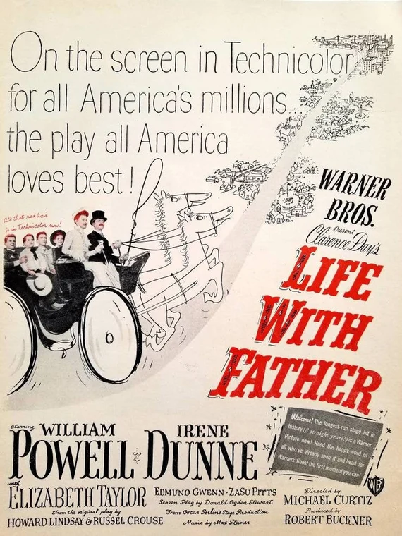 Life with Father (1947) Poster