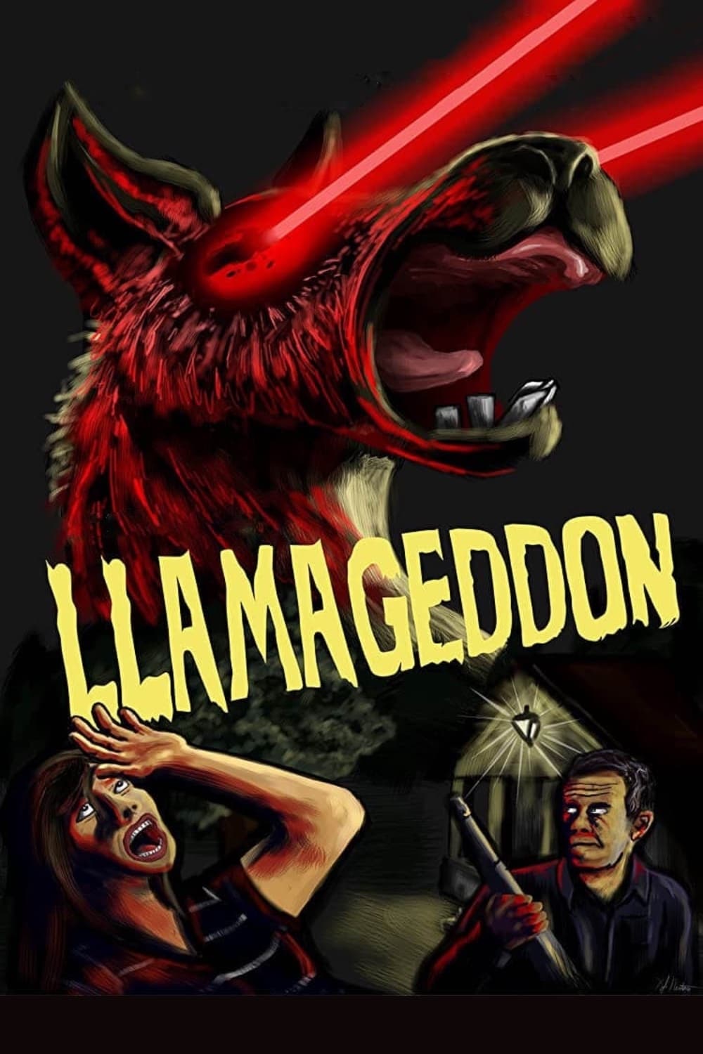 Llamageddon (2015) Poster