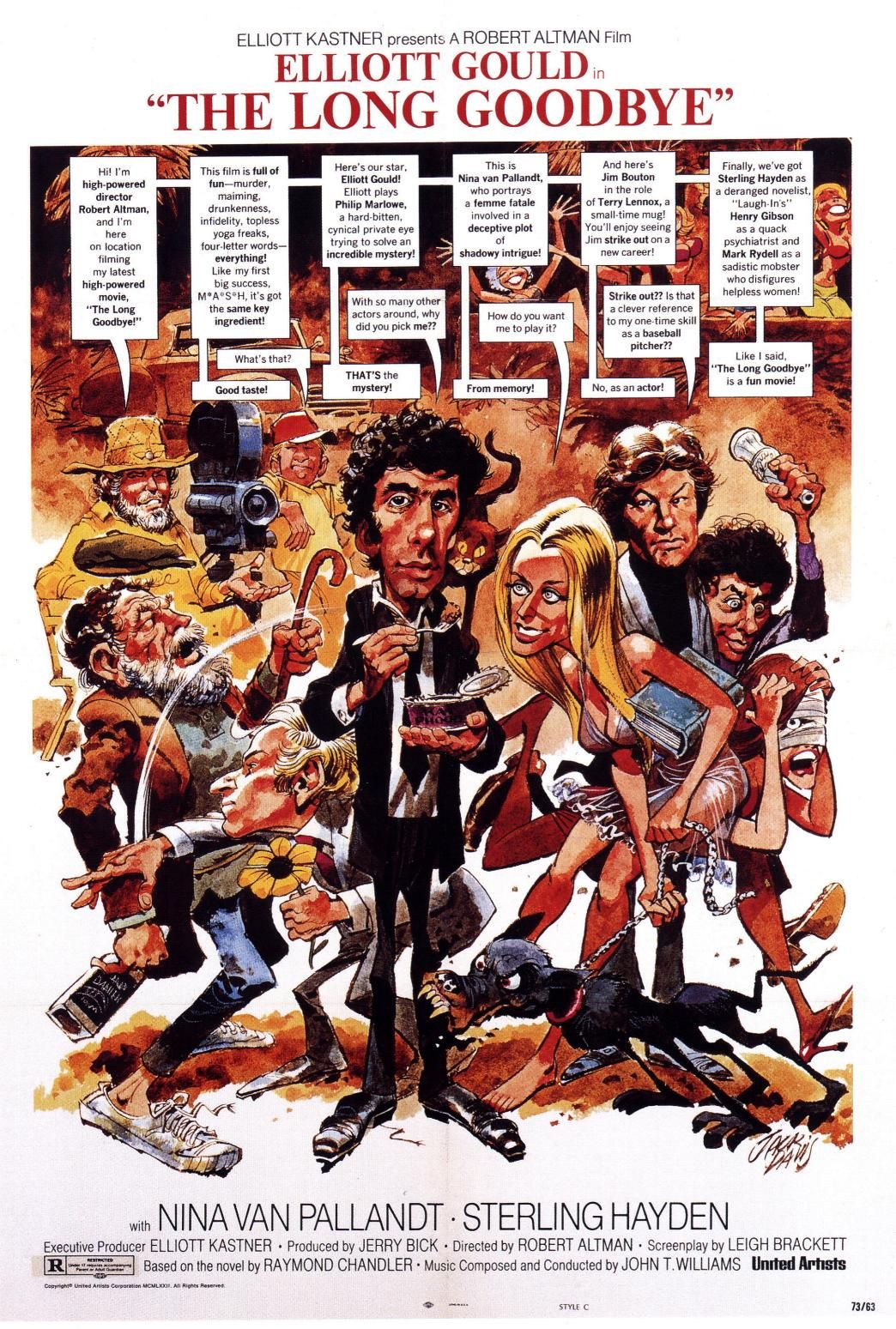 The Long Goodbye (1973) Poster
