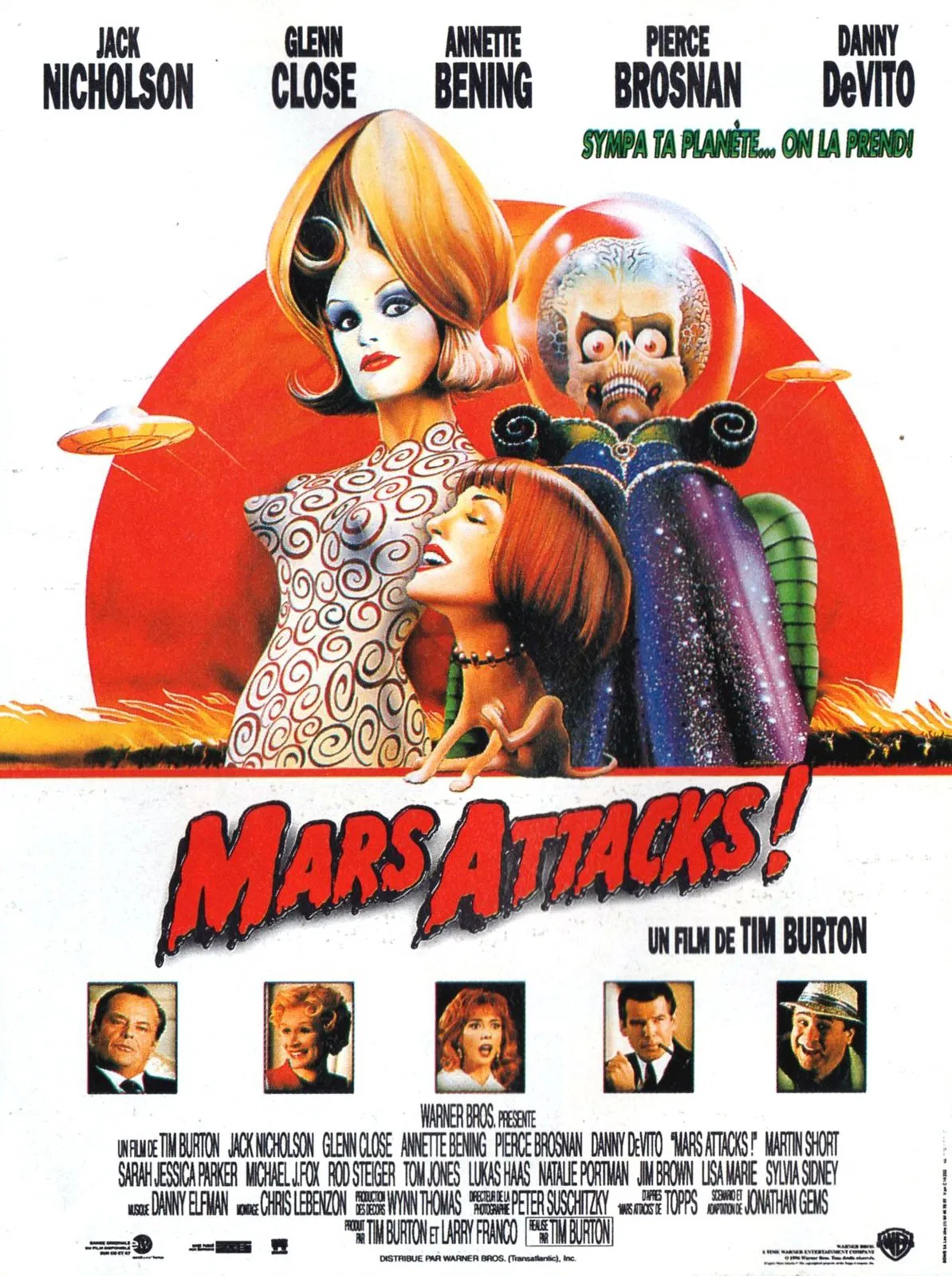 Mars Attacks! (1996) Poster