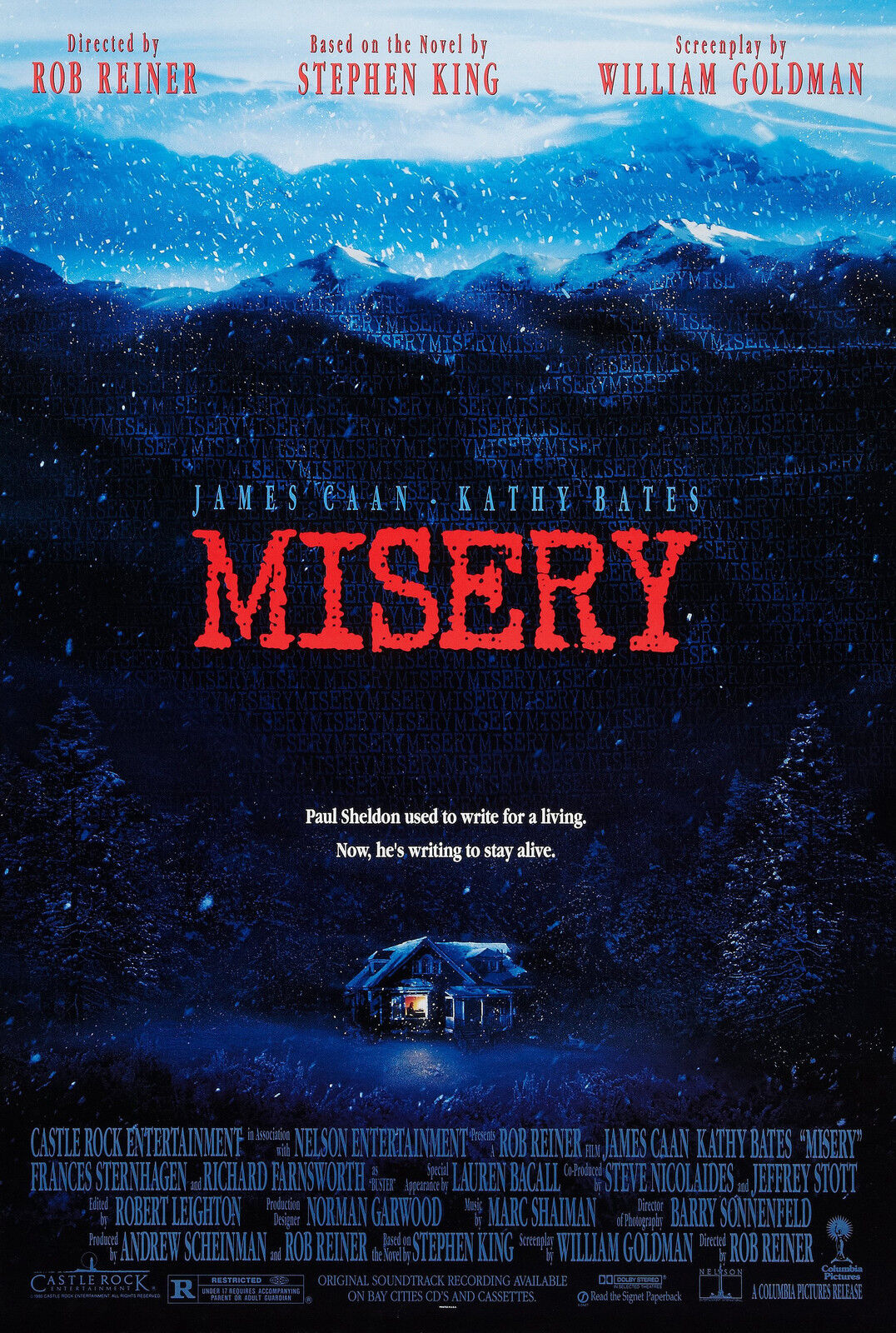 Misery (1990) Poster