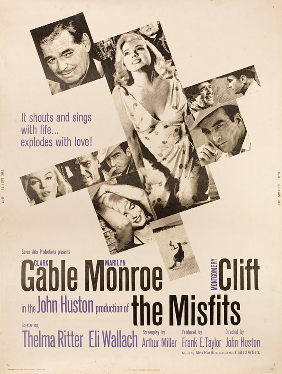 The Misfits (1961) Poster