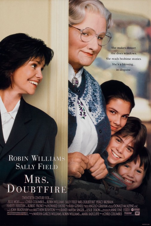 Mrs. Doubtfire (1993) Poster