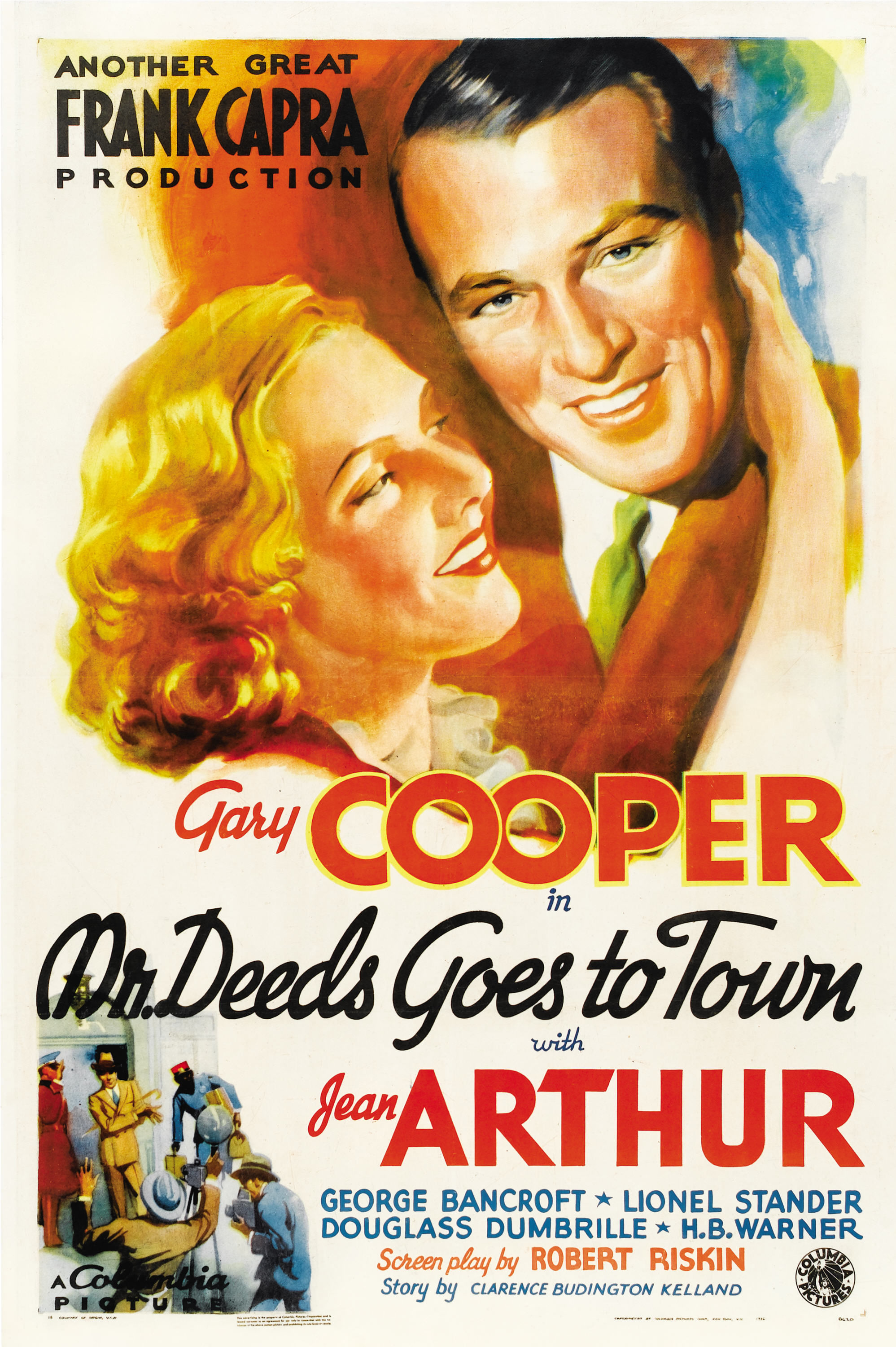 Mr. Deeds Goes to Town (1936) Poster