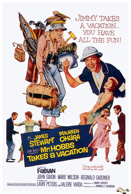 Mr. Hobbs Takes a Vacation (1962) Poster