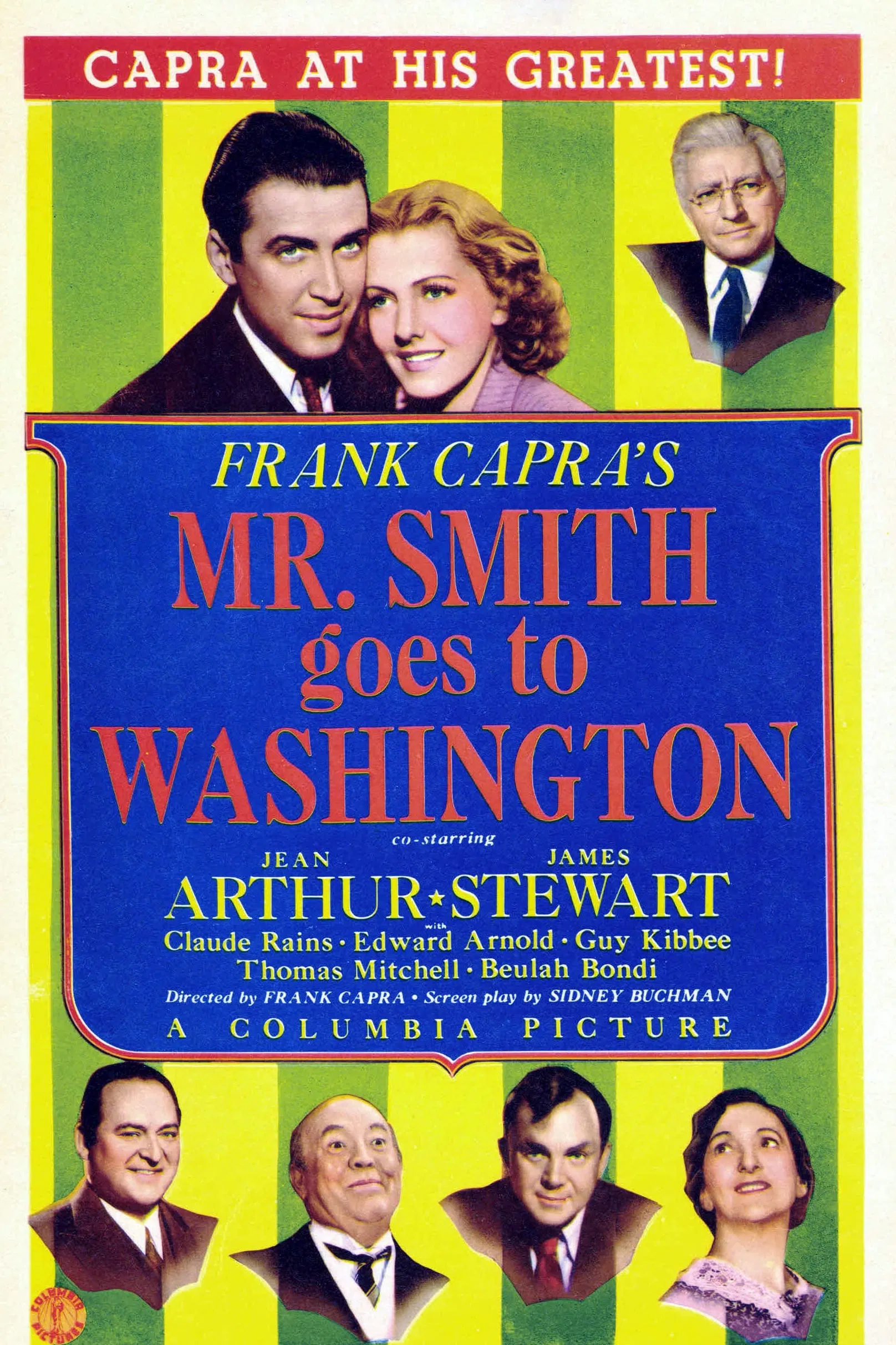 Mr. Smith Goes to Washington (1939) Poster