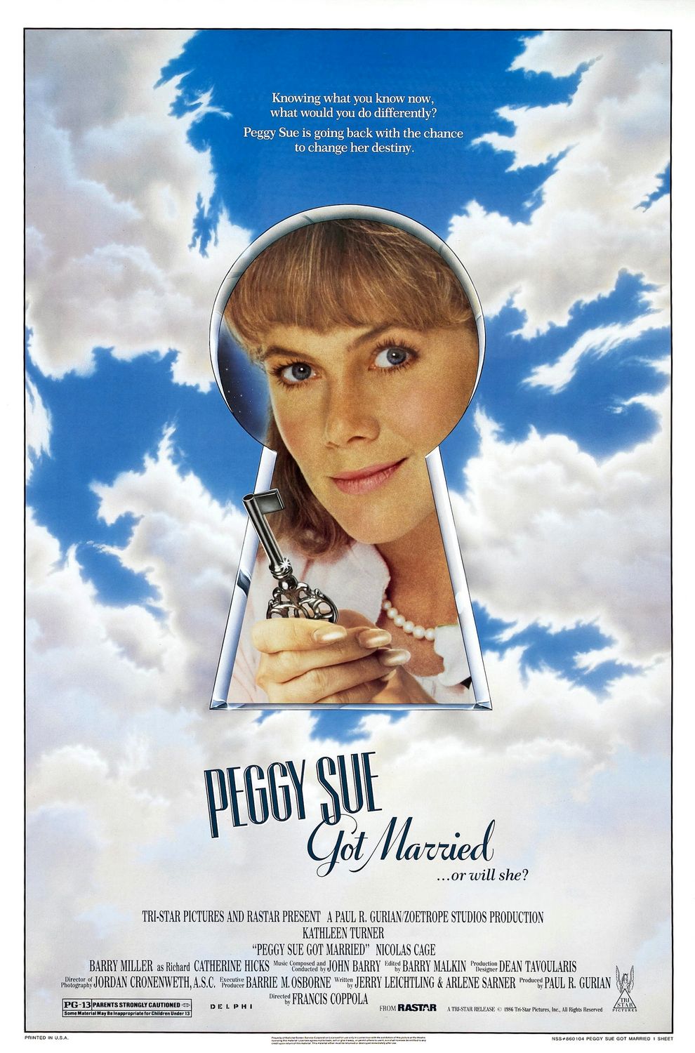 Peggy Sue Got Married (1986) Poster