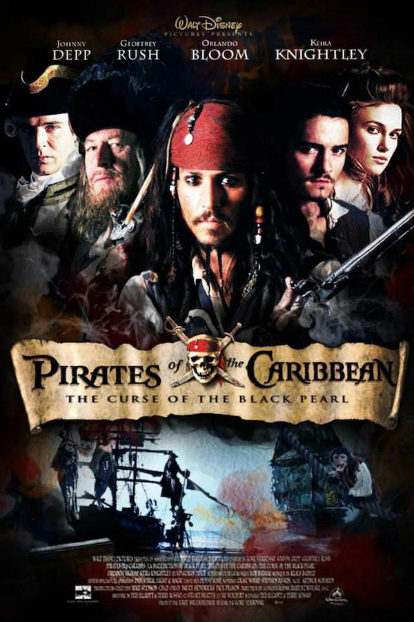Pirates of the Caribbean: The Curse of the Black Pearl (2003) Poster