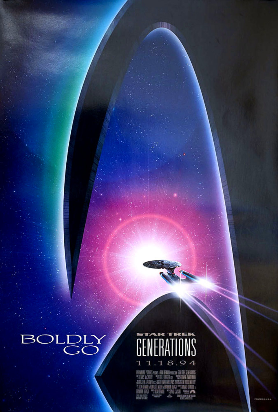 Star Trek Generations (1994) Poster