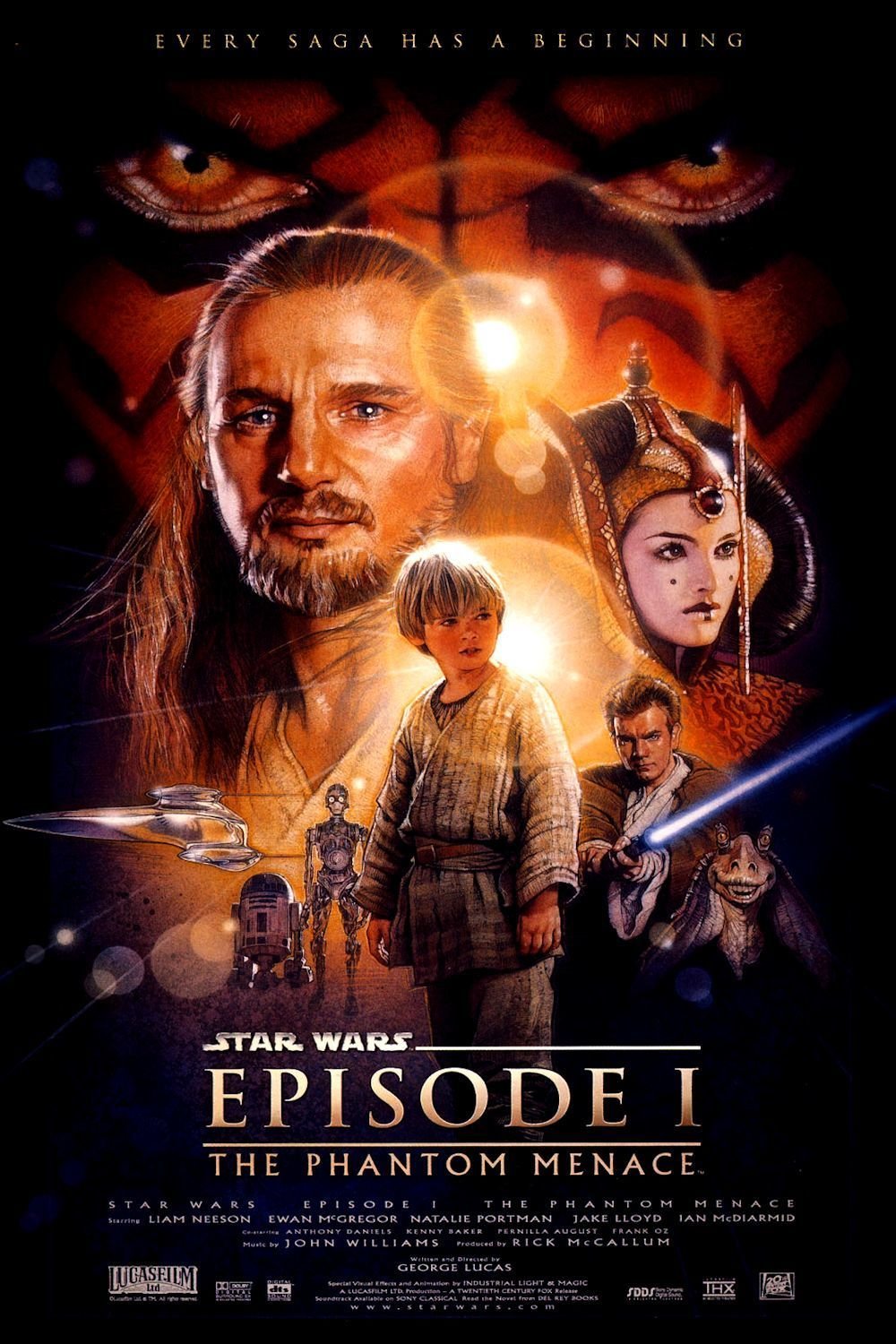 Star Wars: Episode I – The Phantom Menace (1999) Poster