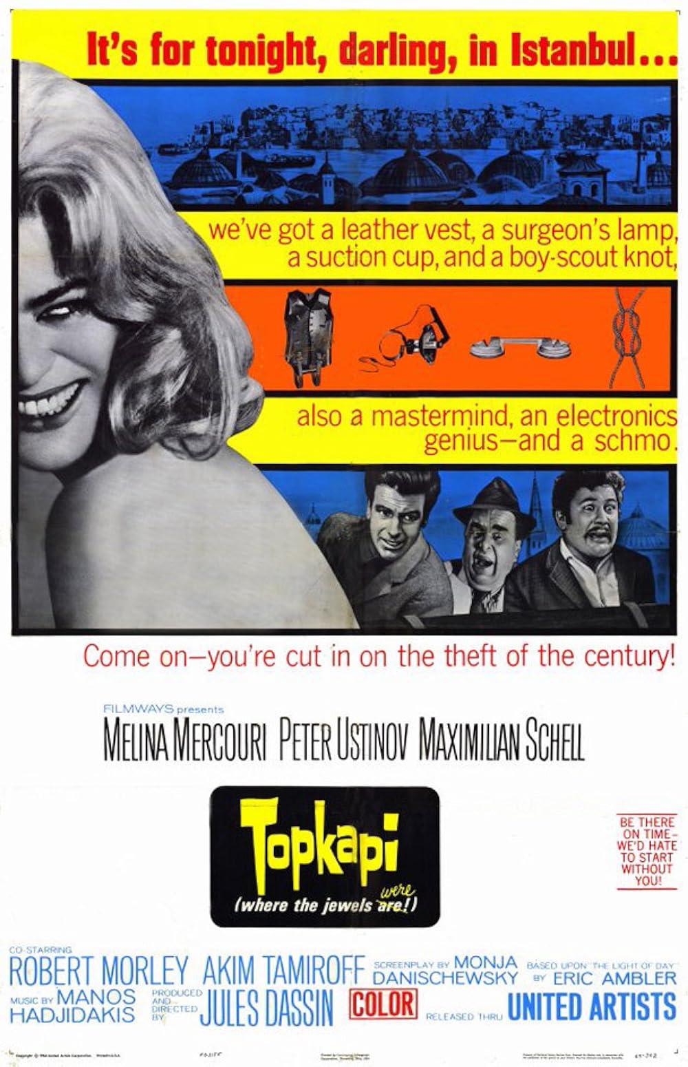 Topkapi (1964) Poster